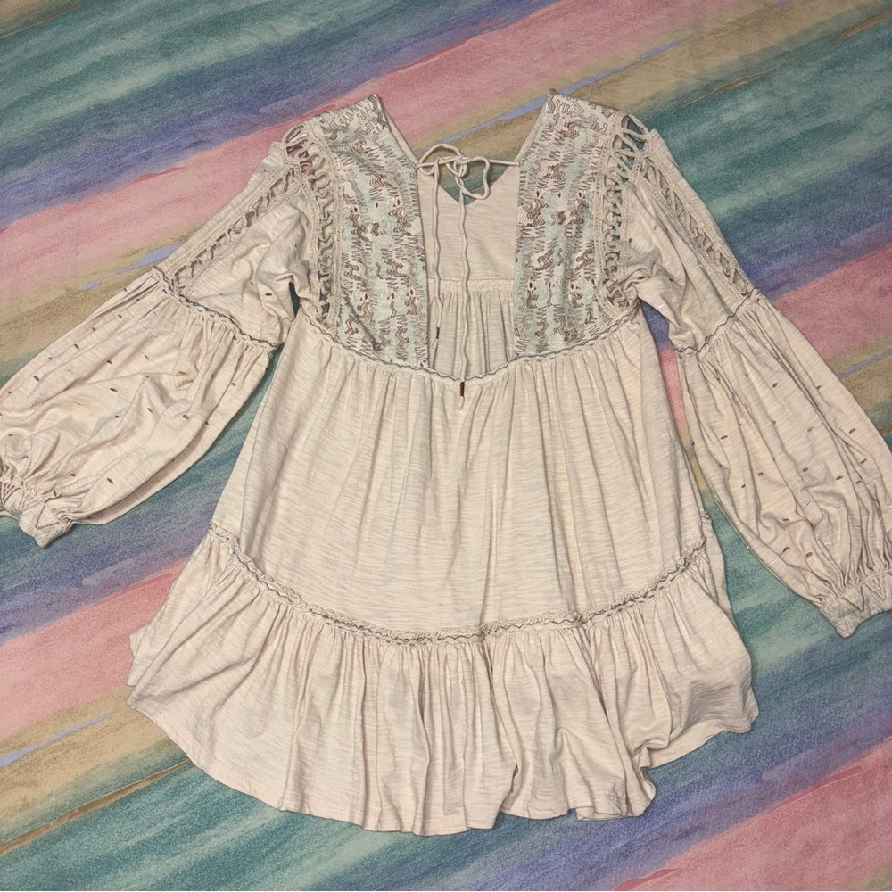 Free People Much Love Tunic women’s size M - Picture 7 of 12